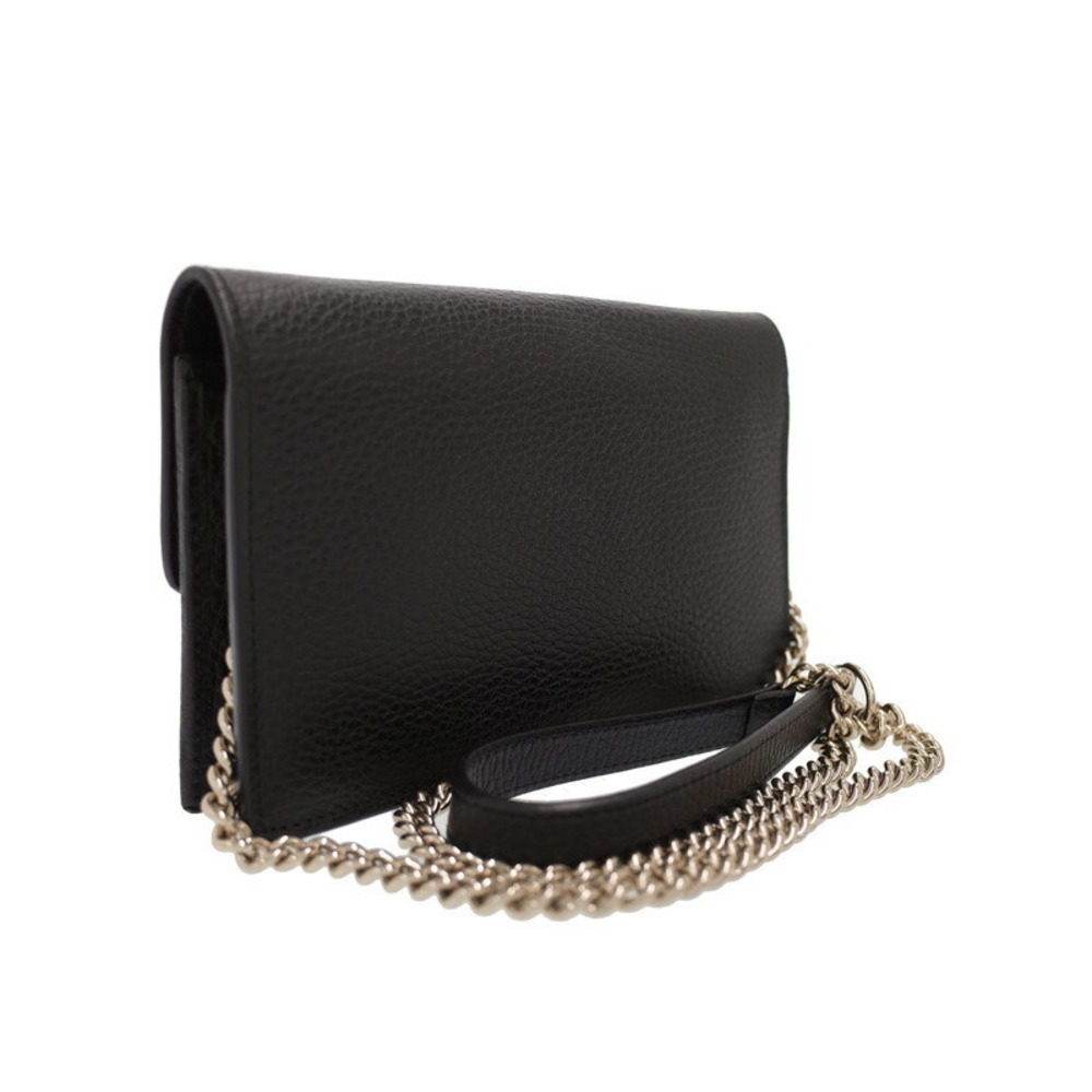 Gucci Black Wallet G Interlocking Chain - image 1
